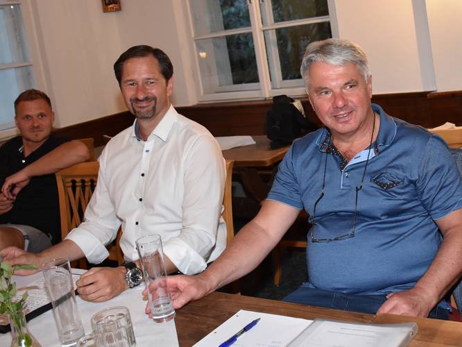 Kassier Christoph Prantl, GV Wolfgang Suitner und GV Stephan Kuprian